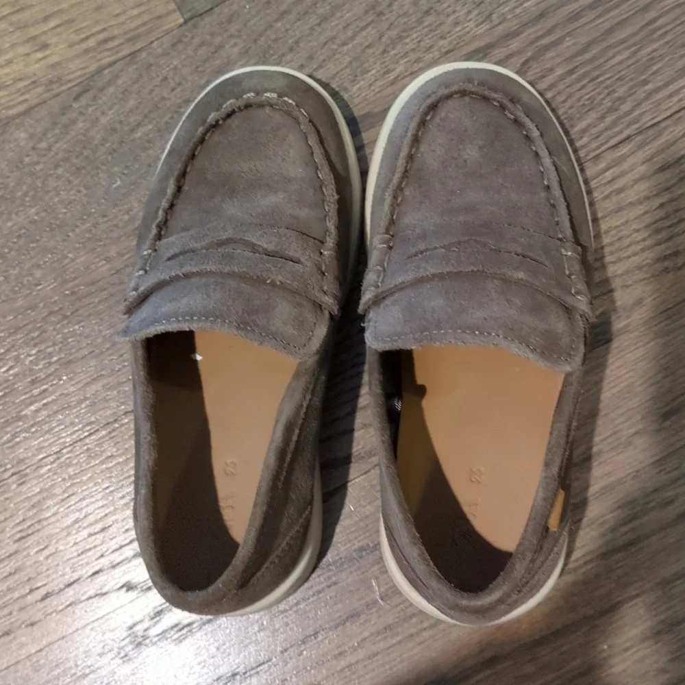 Zara Toddler Boy Suede Loafers